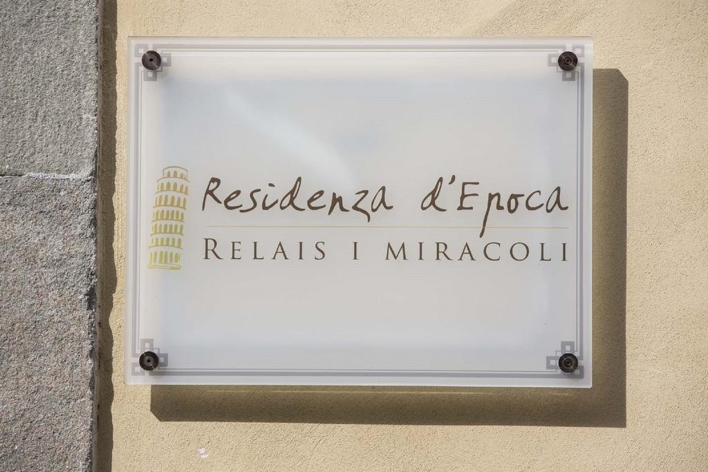 Residenza D'Epoca Relais I Miracoli Hotel Pisa Eksteriør billede